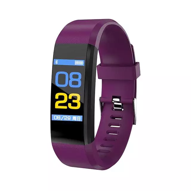 115 Plus Bluetooth Smart Watch Heart Rate Monitor Fitness Tracker Bracelet Waterproof