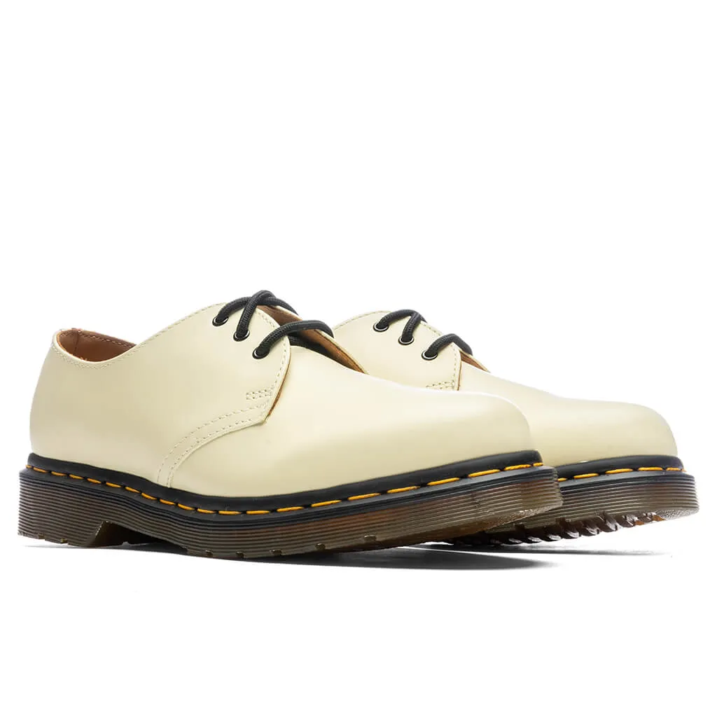 1461 Toile Smooth Leather Oxford Shoes - Cream