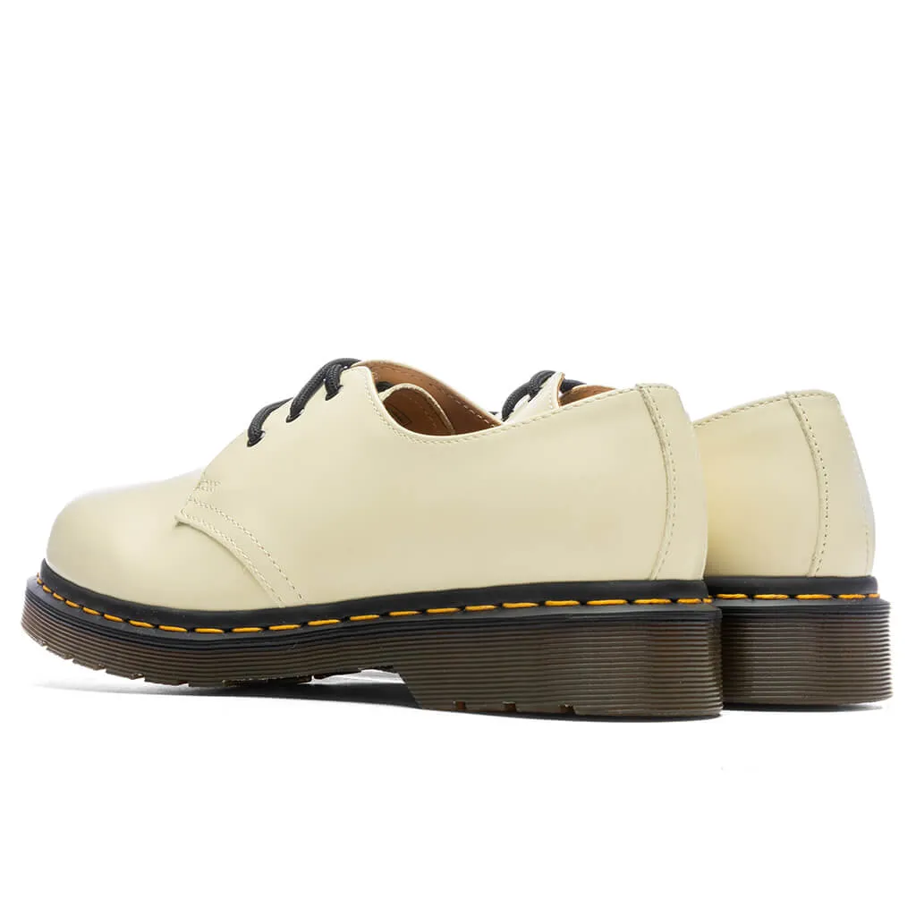 1461 Toile Smooth Leather Oxford Shoes - Cream