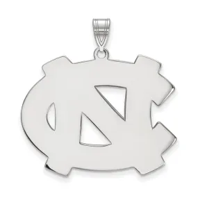 14k White Gold North Carolina XL 'NC' Pendant