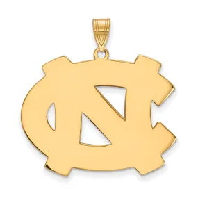 14k Yellow Gold North Carolina XL 'NC' Pendant