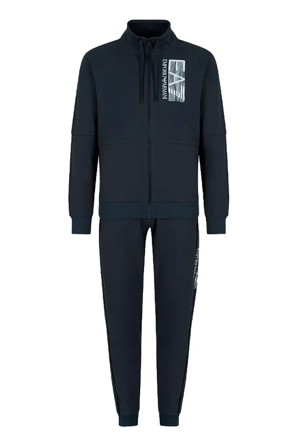 Armani EA7 Tracksuit Graphic Marine