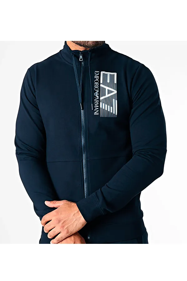 Armani EA7 Tracksuit Graphic Marine