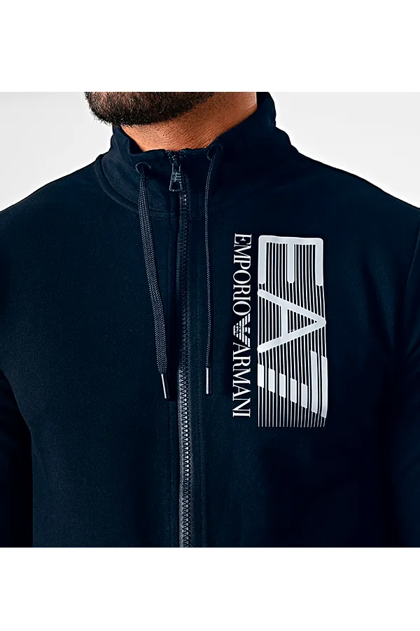 Armani EA7 Tracksuit Graphic Marine