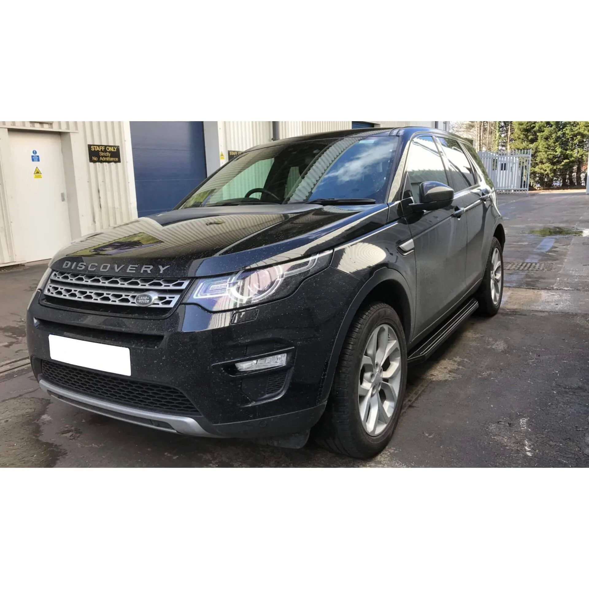 Black Raptor Side Steps Running Boards for Land Rover Discovery Sport 2019+