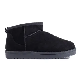 Black women's Shelovet snow boots