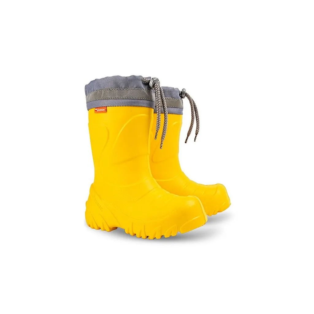 boots Demar Mammut yellow with wool liner