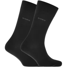 BOSS 2 Pack Socks Black