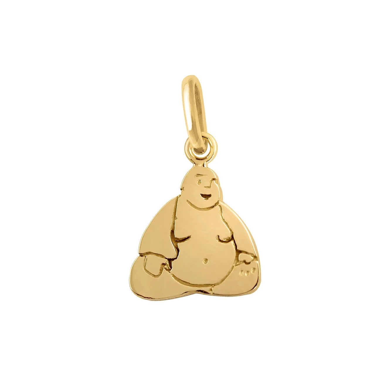 Buddah pendant, Yellow Gold