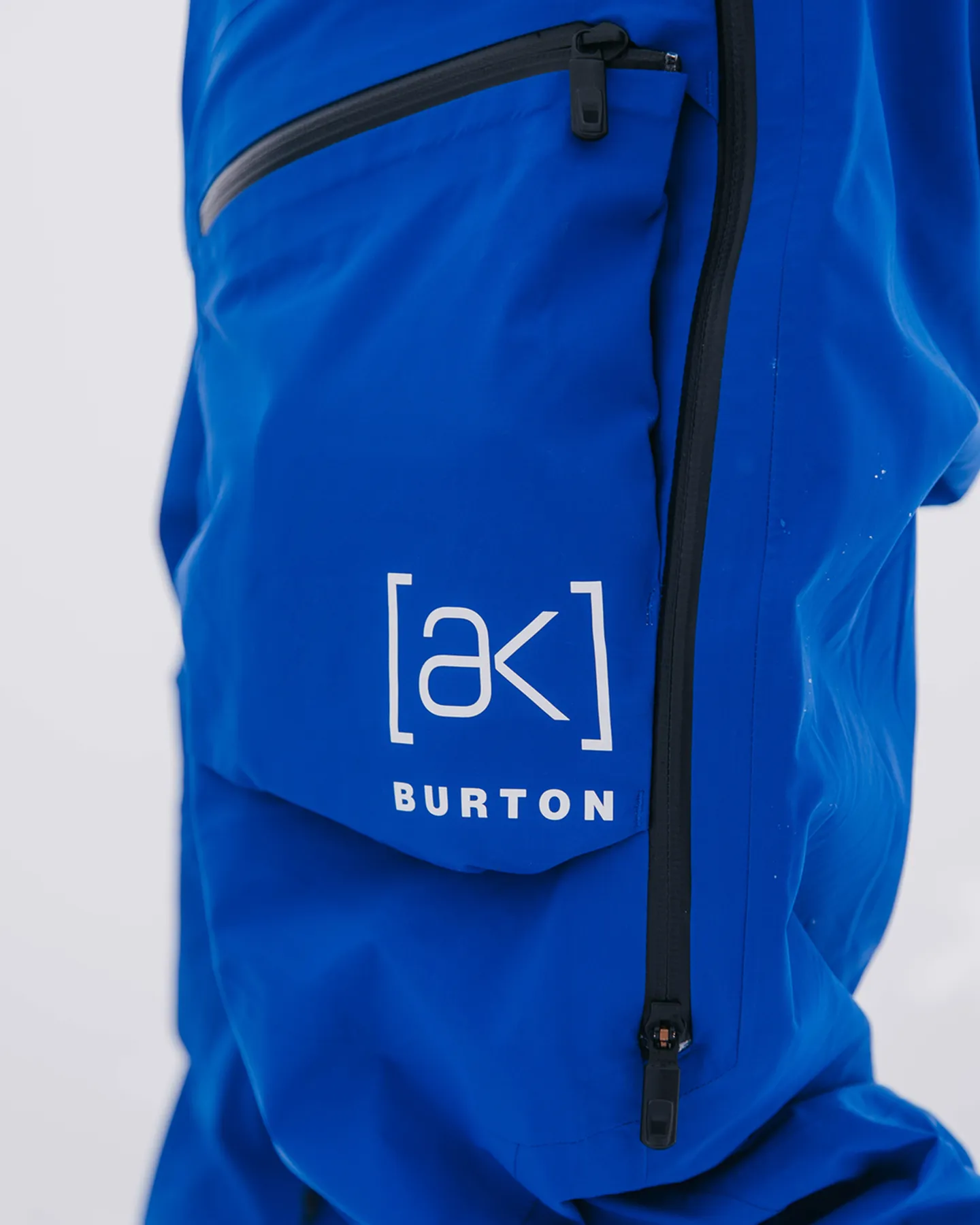 Burton Men's [ak] Tusk Gore-Tex Pro 3L Hi-Top Snow Bib Pants - Jake Blue | Shop Snow Pants & Suits at Trojan Wake Ski Sn