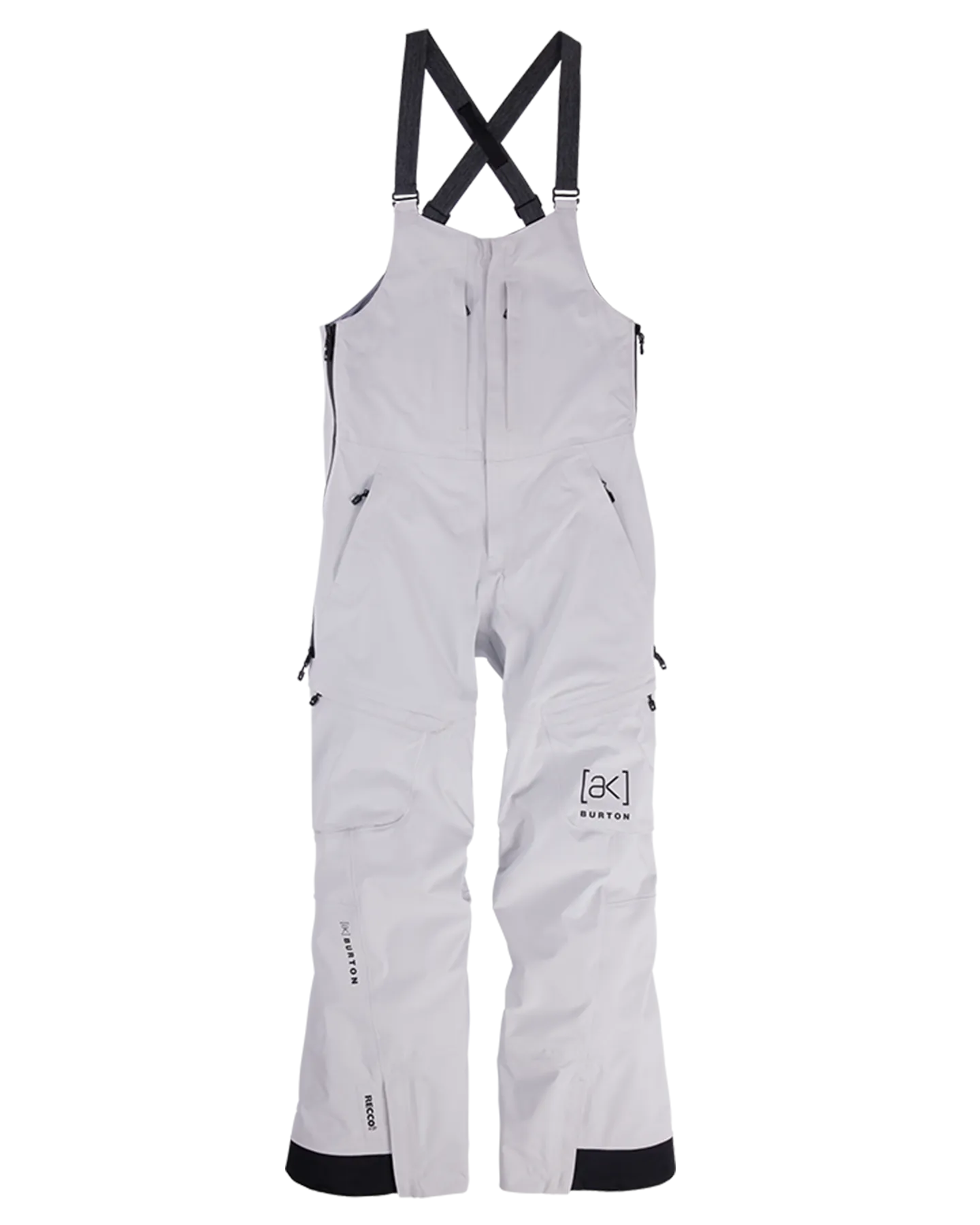 Burton Women's [ak]® Kimmy Gore‑Tex 3L Stretch Bib Snow Pants - Gray C