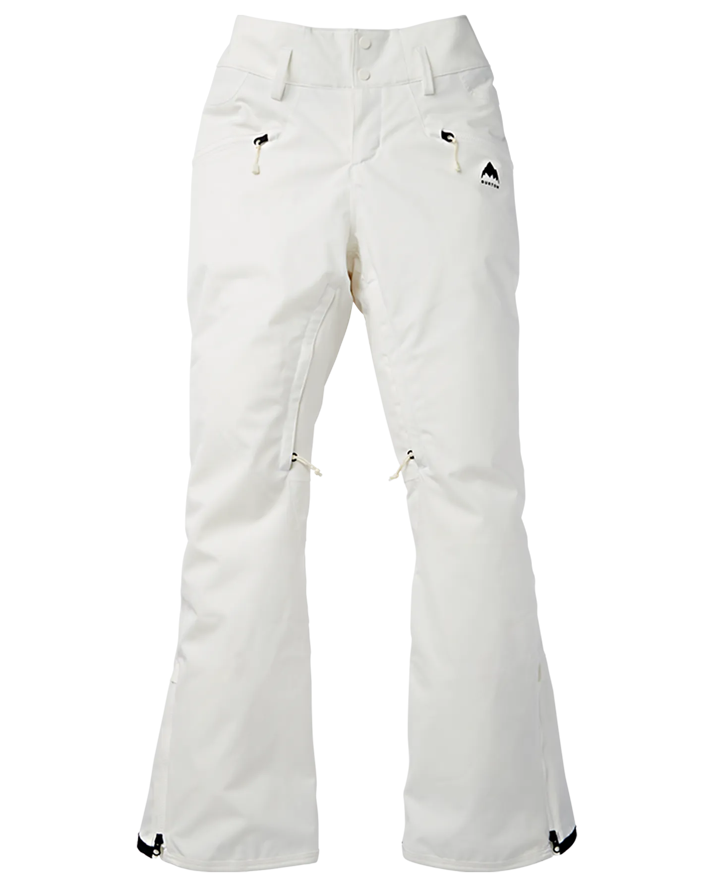 Burton Women's Marcy High Rise Stretch 2L Snow Pants - Stout White | Shop Snow Pants & Suits at Trojan Wake Ski Snow &am