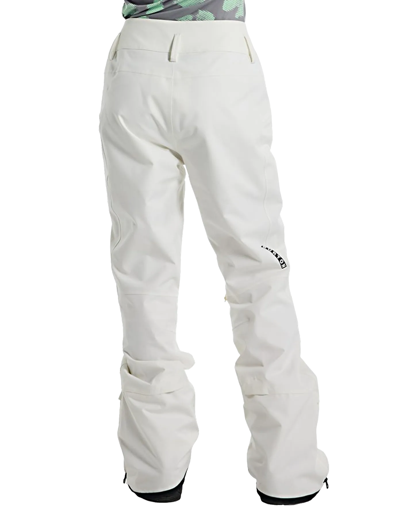 Burton Women's Marcy High Rise Stretch 2L Snow Pants - Stout White | Shop Snow Pants & Suits at Trojan Wake Ski Snow &am