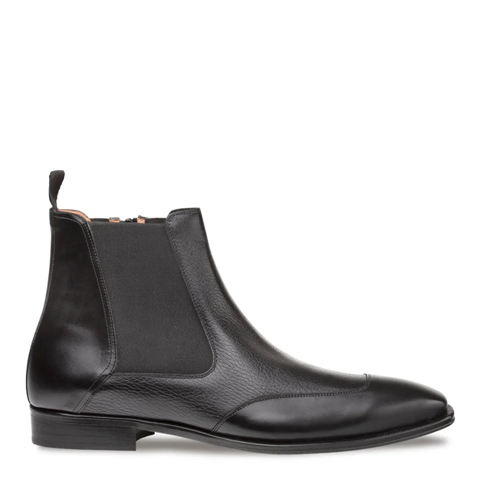 Cadence Leather Side Zip Chelsea Boot