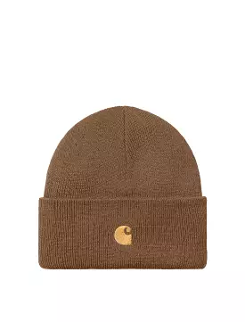 Carhartt WIP Chase Beanie Tamarind / Gold