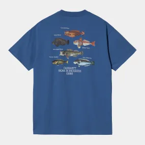 Carhartt WIP Fish T-Shirt Acapulco Blue