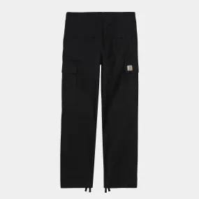 Carhartt WIP Regular Cargo Pant (Black Rinsed)