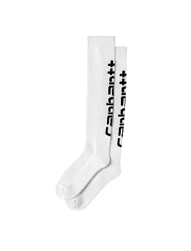 Carhartt WIP Script Socks White