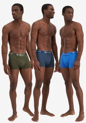 Champion Mens Microfibre Trunk 3Pack <br> MWFNA 02K