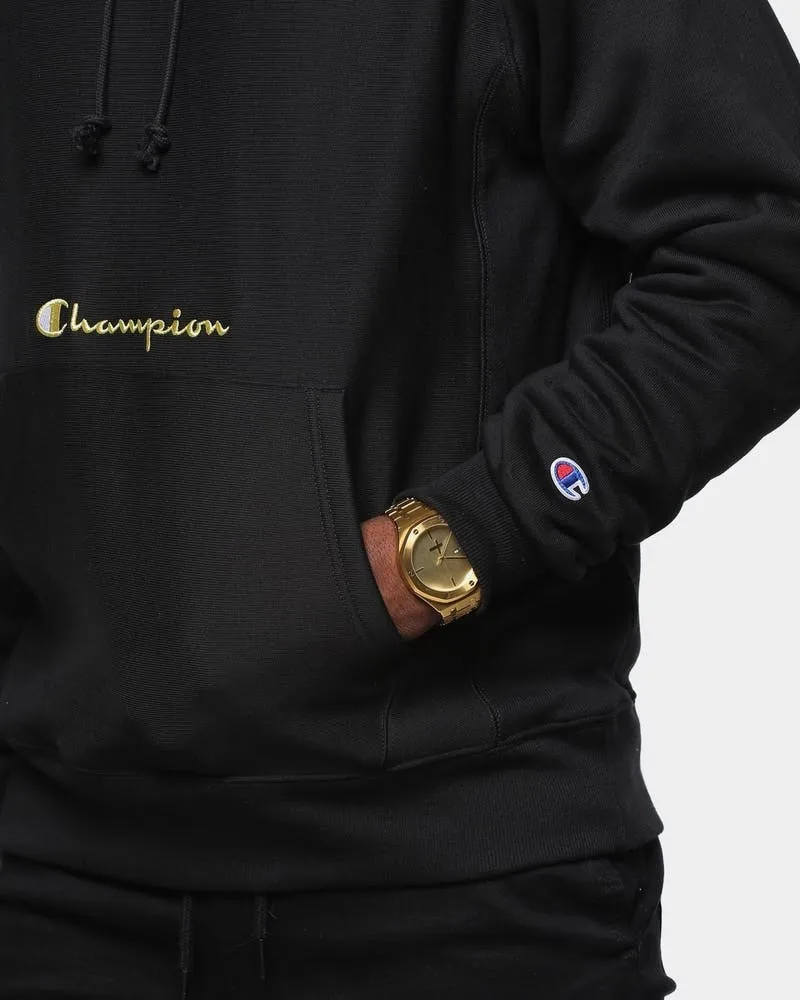 CHAMPION  |Pullovers Long Sleeves Plain Cotton Hoodies