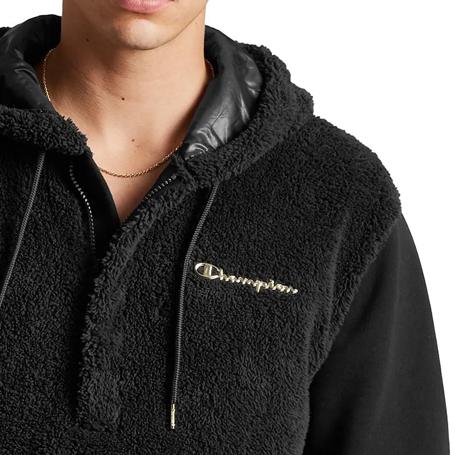 CHAMPION  |Pullovers Long Sleeves Shearling Hoodies