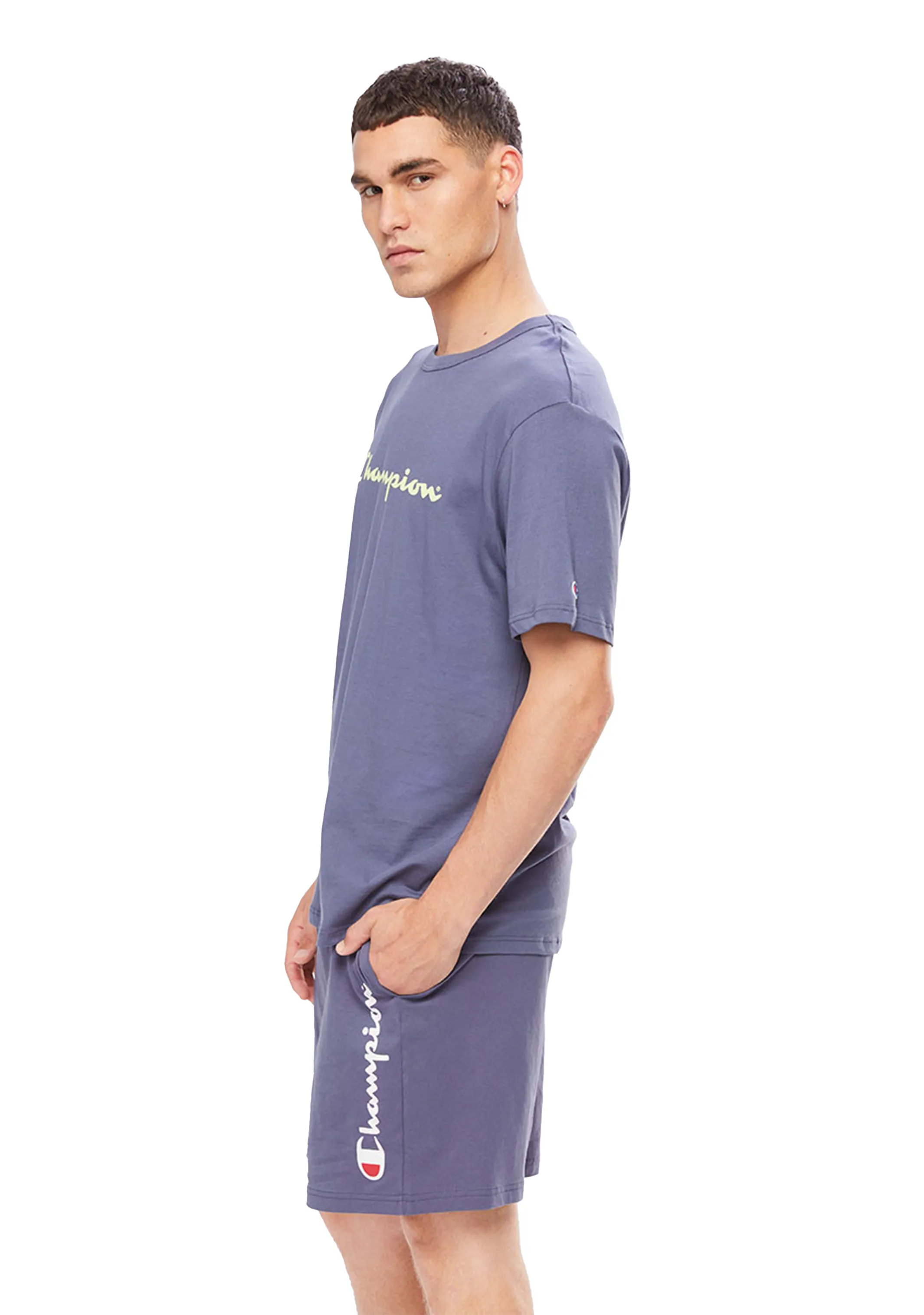 Champion Script Short Sleeve Tee Mens <br> AXQPN PCL