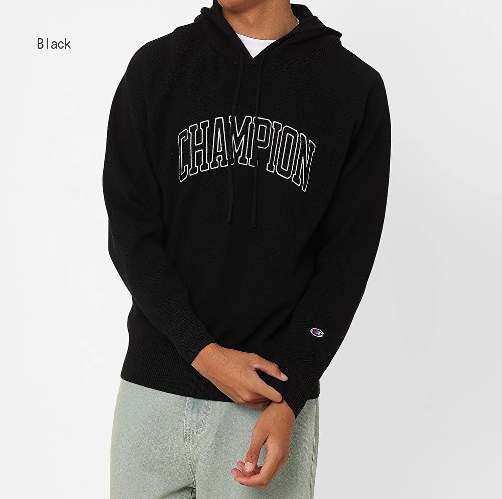 CHAMPION  |Street Style Plain Logo Hoodies