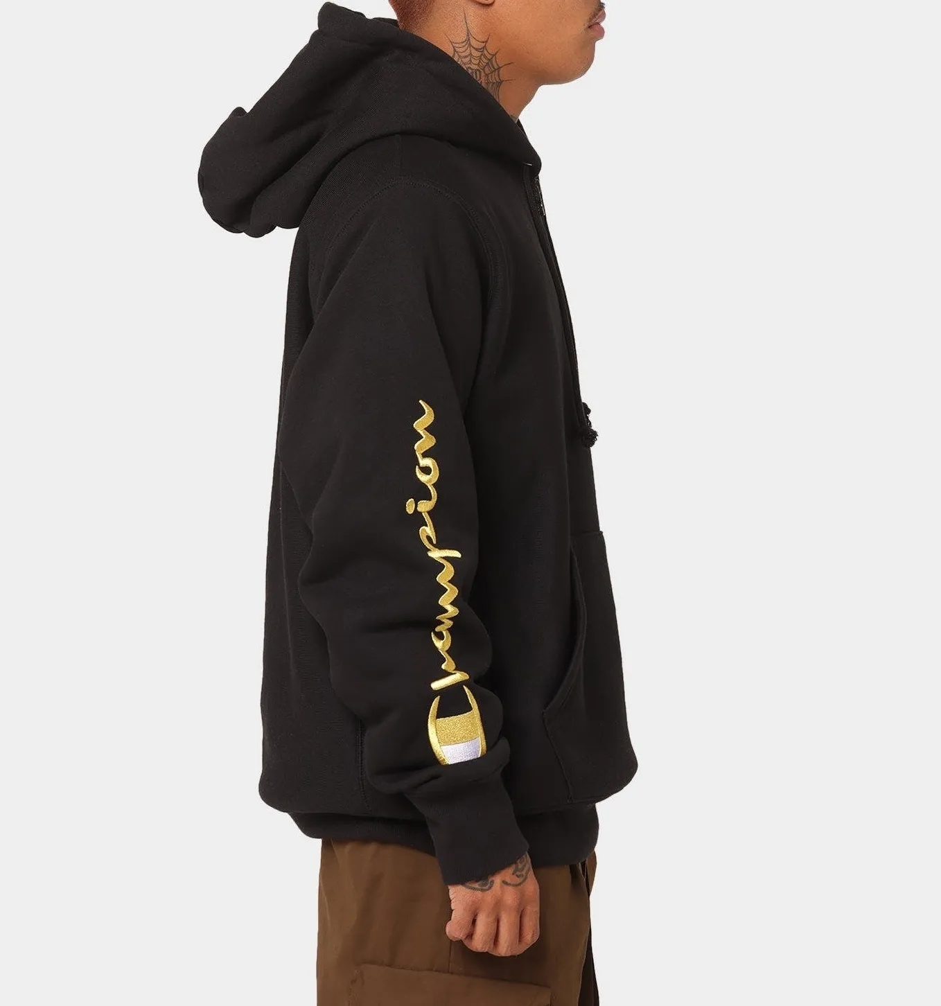 CHAMPION  |Street Style Plain Logo Hoodies