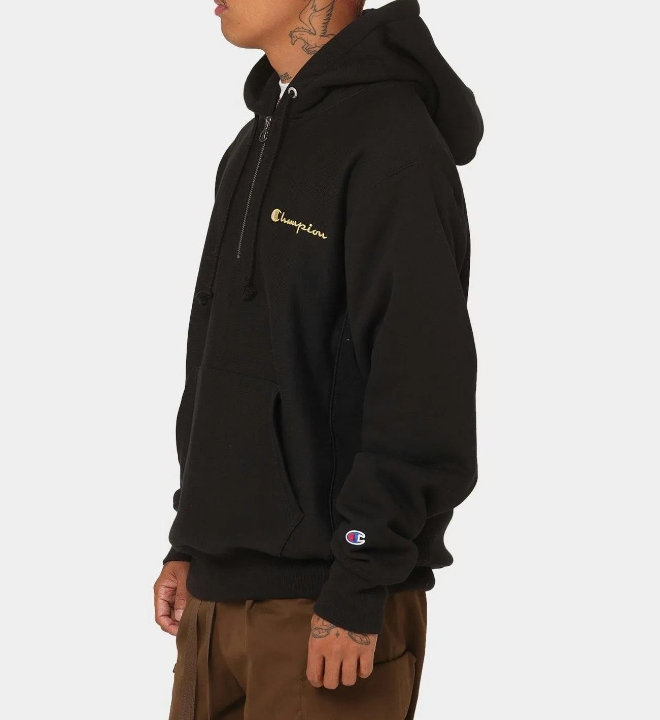 CHAMPION  |Street Style Plain Logo Hoodies