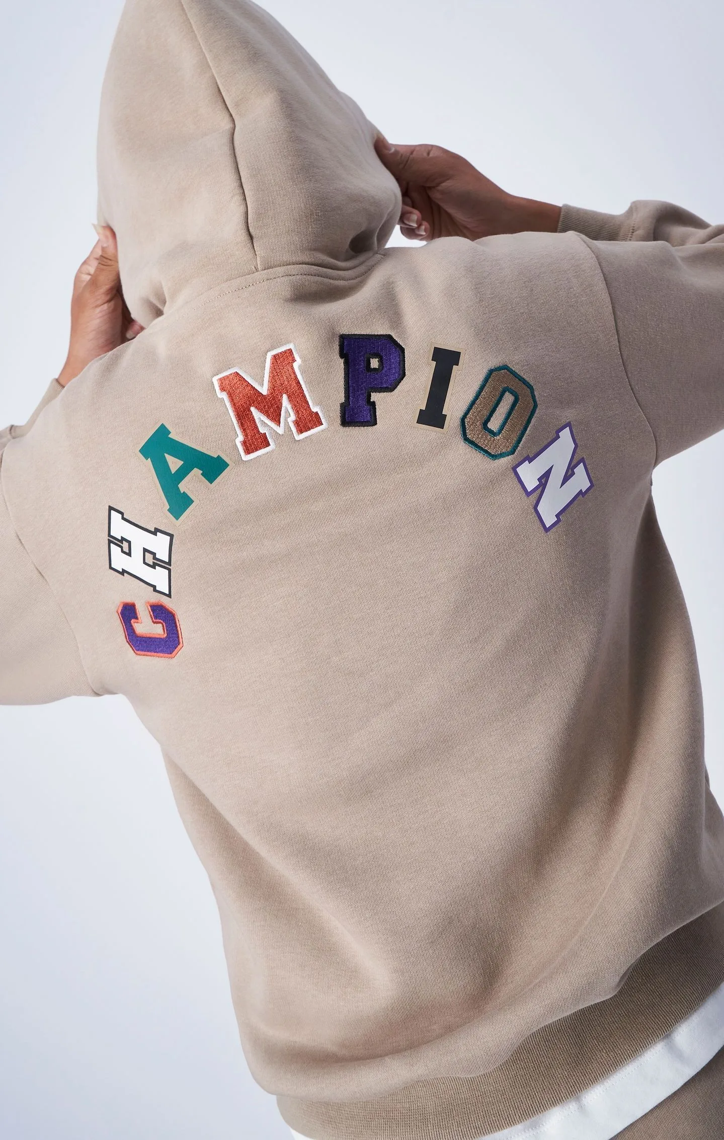 CHAMPION  |Sweat Long Sleeves Cotton Logo Skater Style