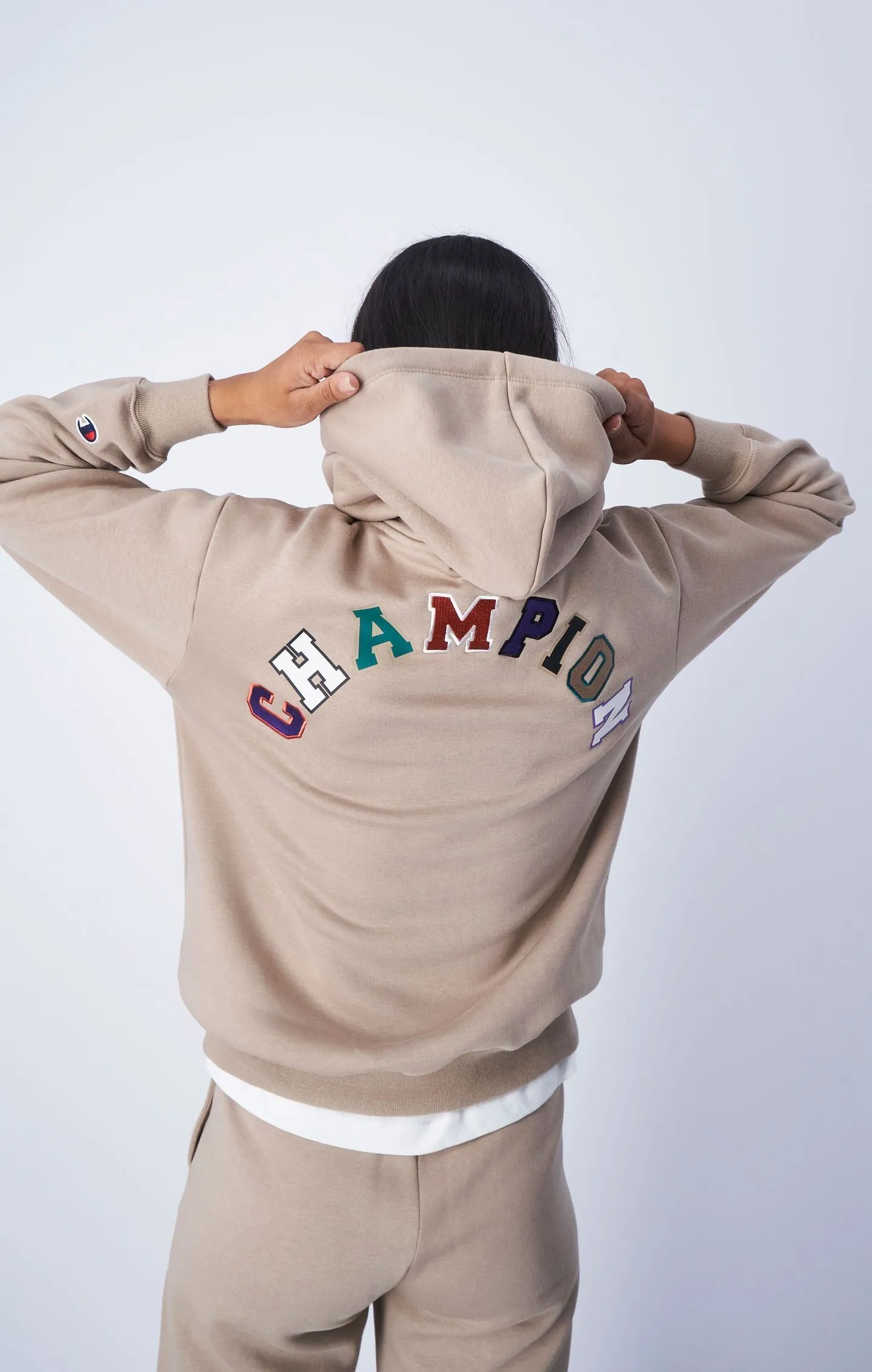 CHAMPION  |Sweat Long Sleeves Cotton Logo Skater Style