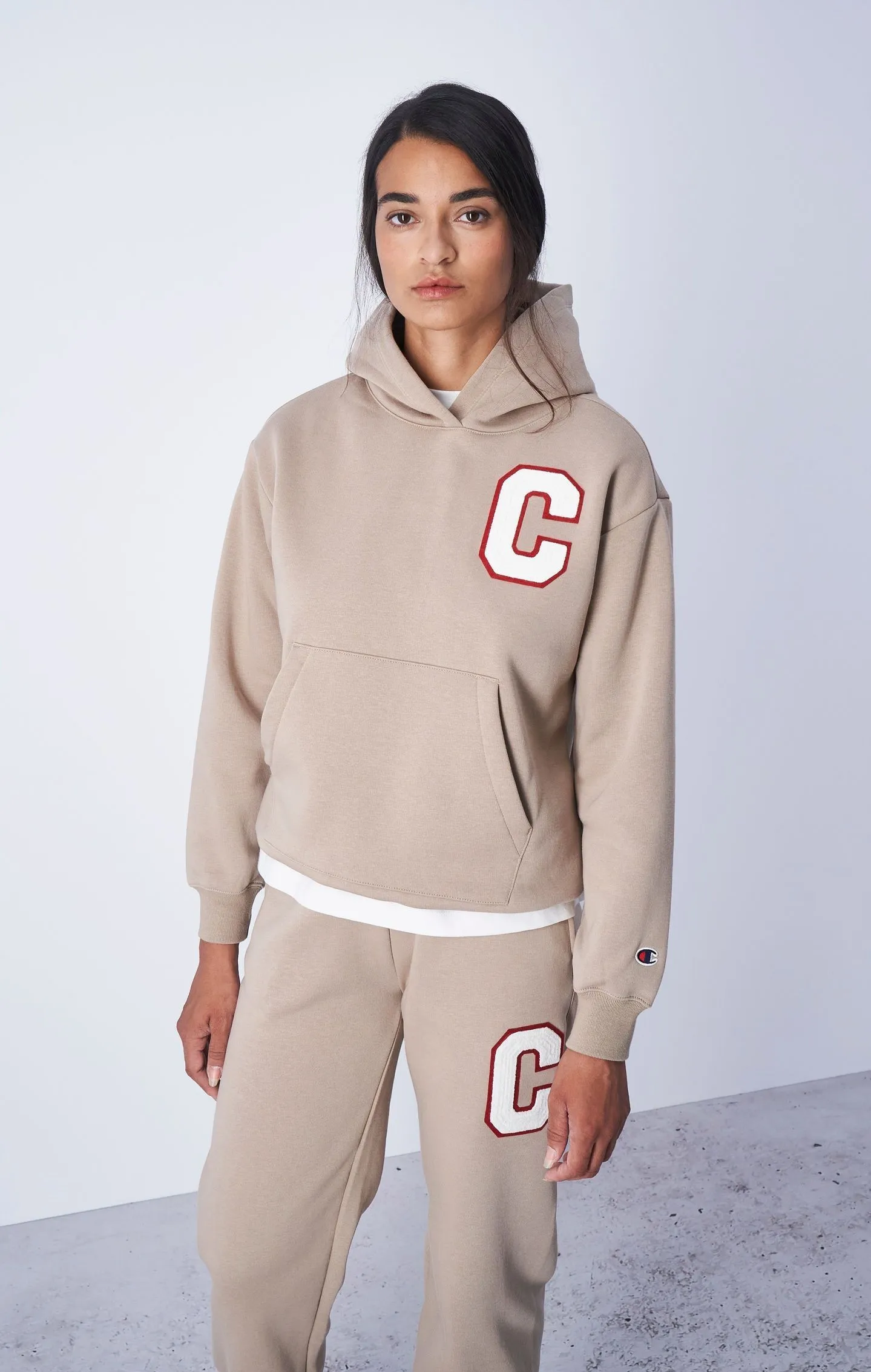 CHAMPION  |Sweat Long Sleeves Cotton Logo Skater Style