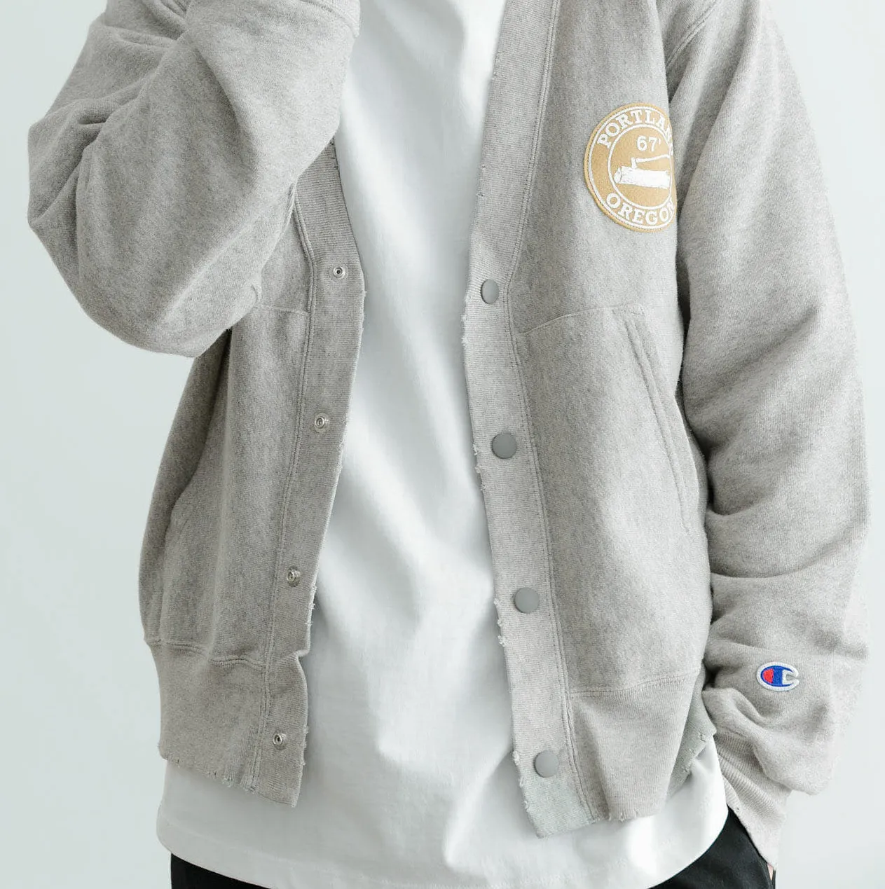 CHAMPION  |Unisex Street Style Plain Cotton Cardigans