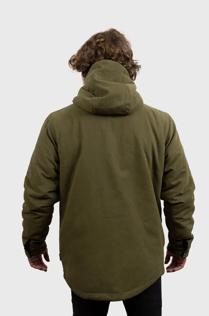 Chaqueta Canvas Reversible Woodstone V2 Green (Hombre)