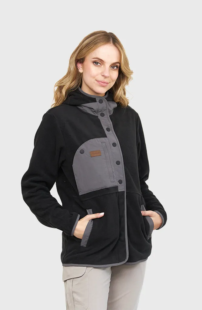 Chaqueta Polar Journey Black (Mujer)