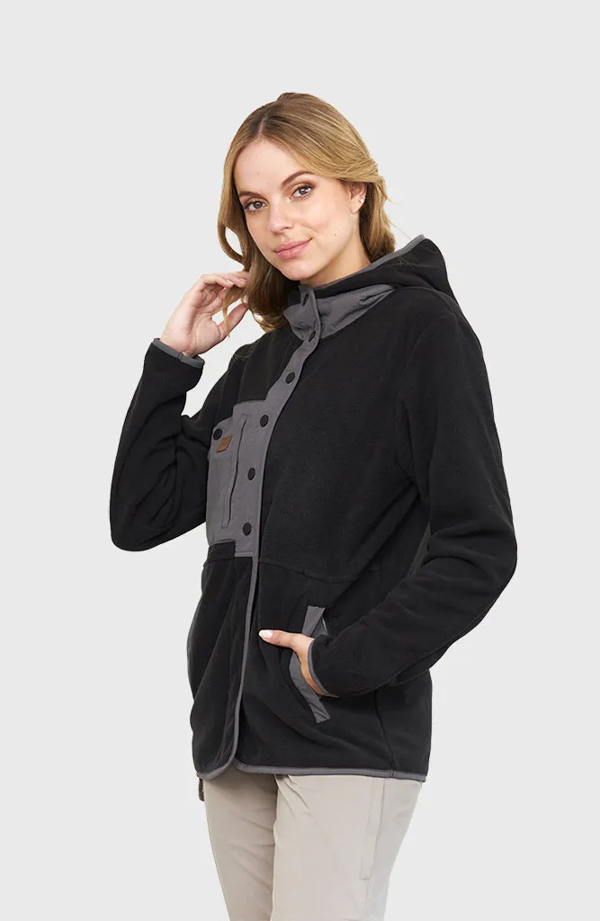 Chaqueta Polar Journey Black (Mujer)