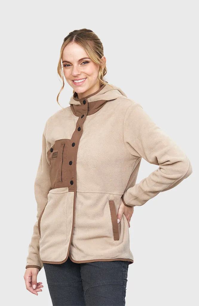 Chaqueta Polar Journey Taupe (Mujer)