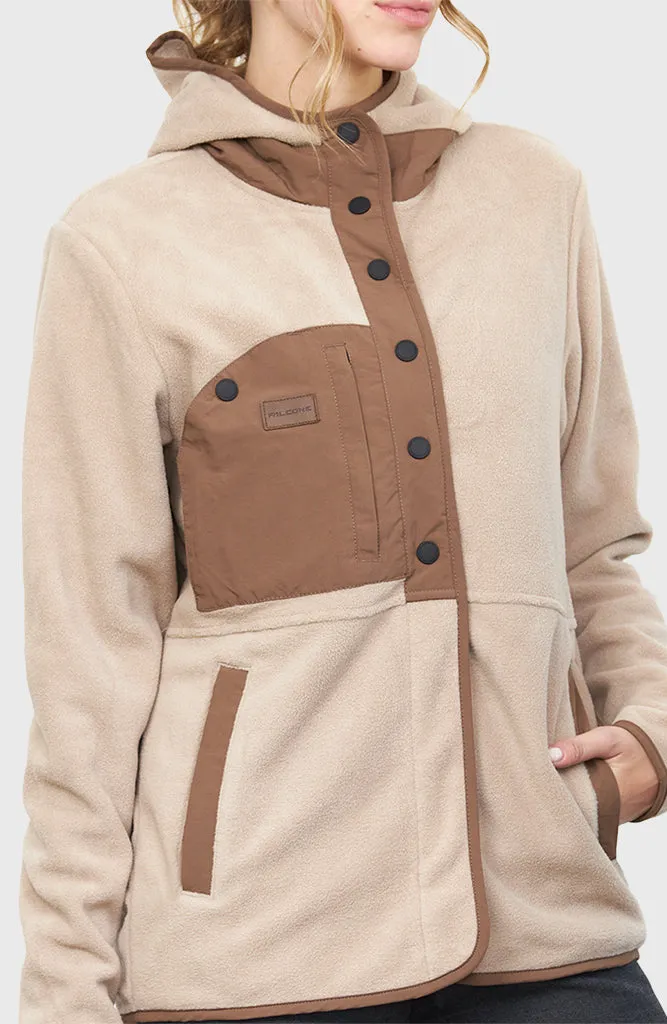 Chaqueta Polar Journey Taupe (Mujer)