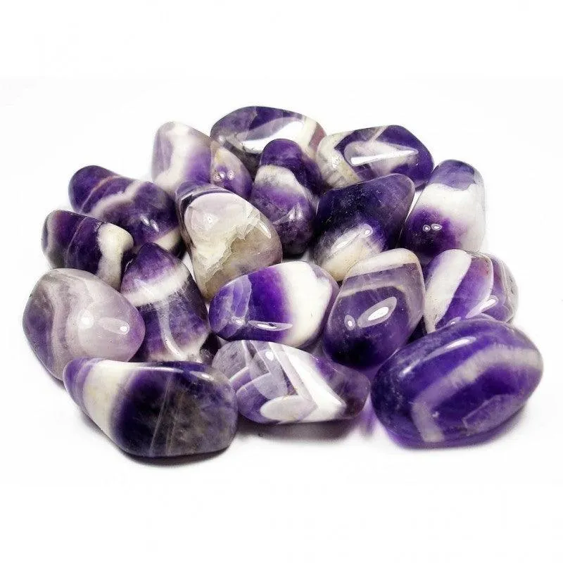 Chevron Amethyst - Pocket Stone