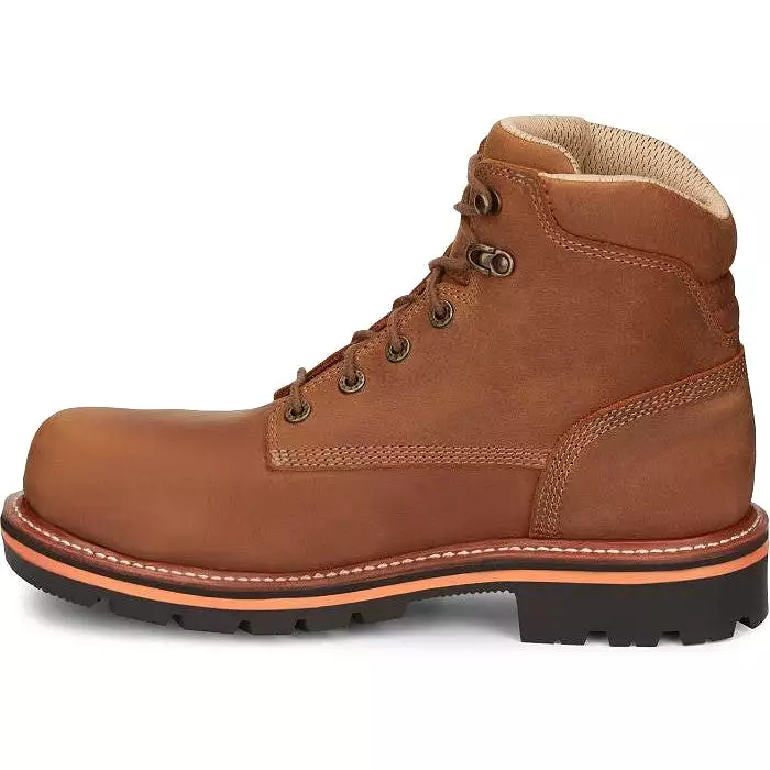 Chippewa Men's Thunderstruck 6 WP Nano Comp Toe Work Boot -Tan- TH1011