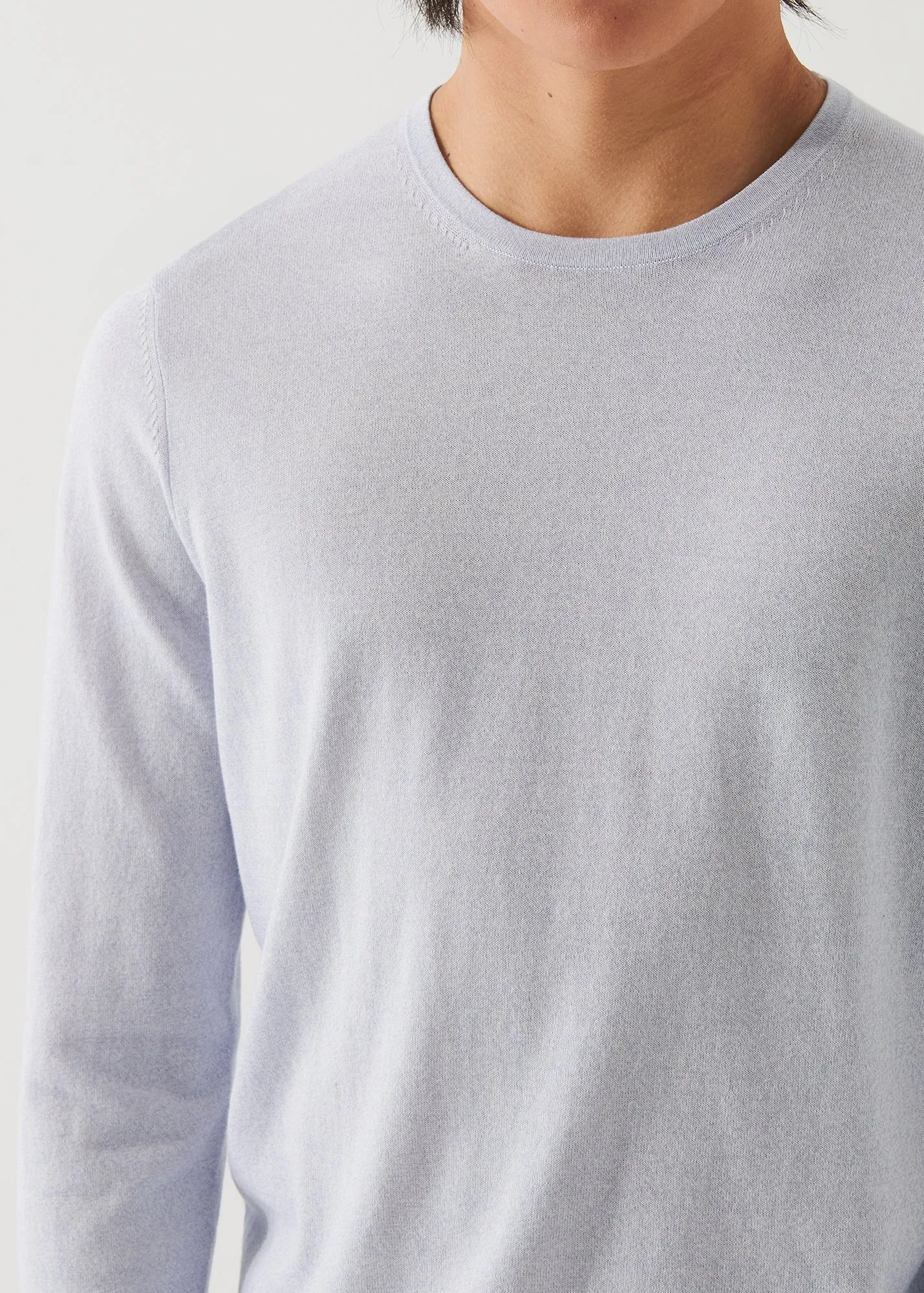 COTTON CUPRO CREWNECK