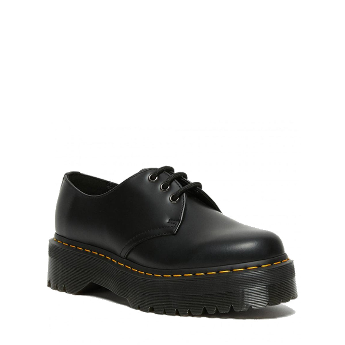     Dr. Martens 1461 Quad 3 Eye Shoe Polished Smooth Black