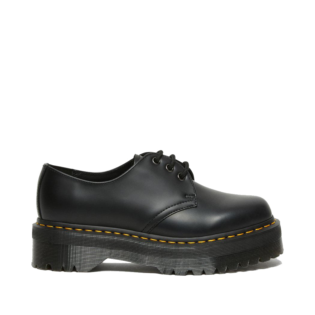     Dr. Martens 1461 Quad 3 Eye Shoe Polished Smooth Black