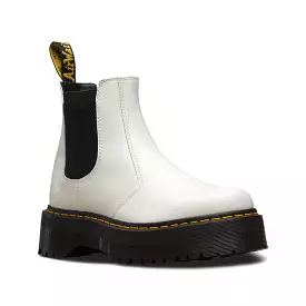    Dr. Martens Quad Chelsea Boot Smooth White