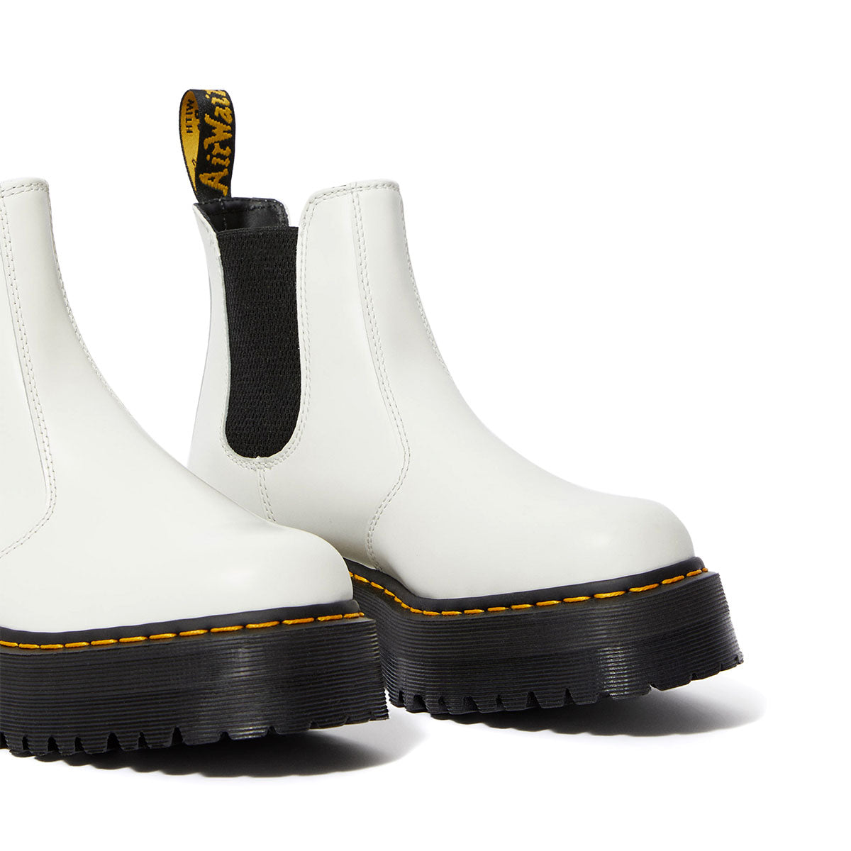    Dr. Martens Quad Chelsea Boot Smooth White