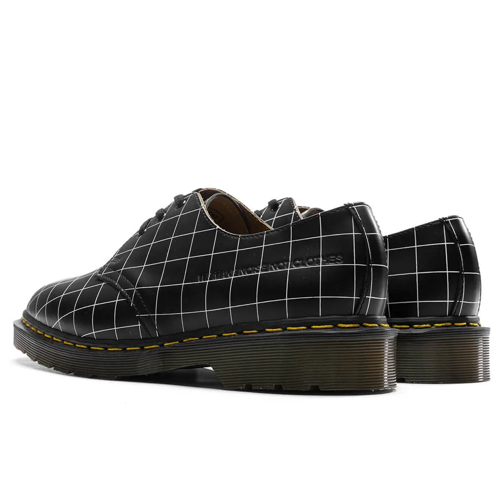 Dr. Martens x Undercover 1461 Check Smooth - Black