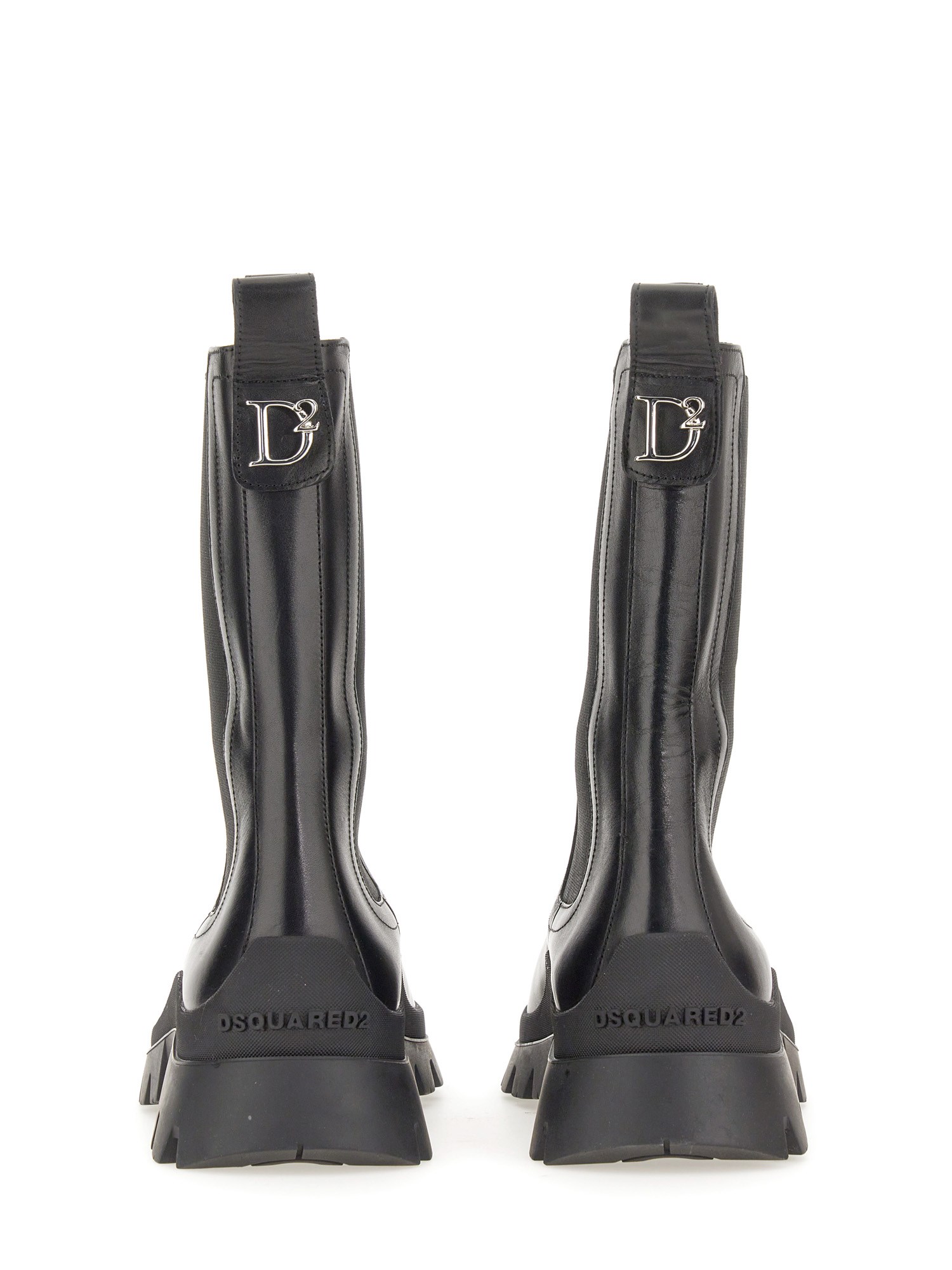 DSQUARED    LEATHER BOOT