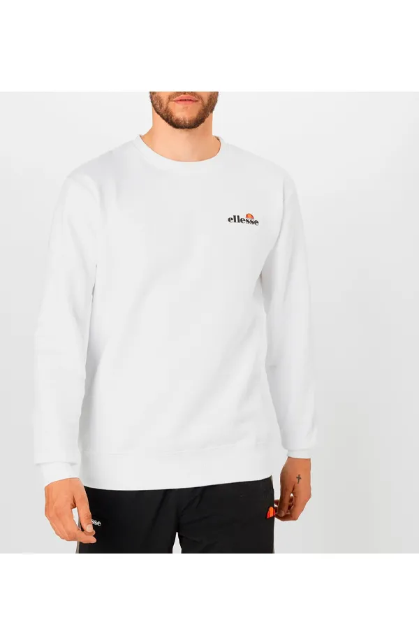 Ellesse Brufa Crew Sweatshirt White