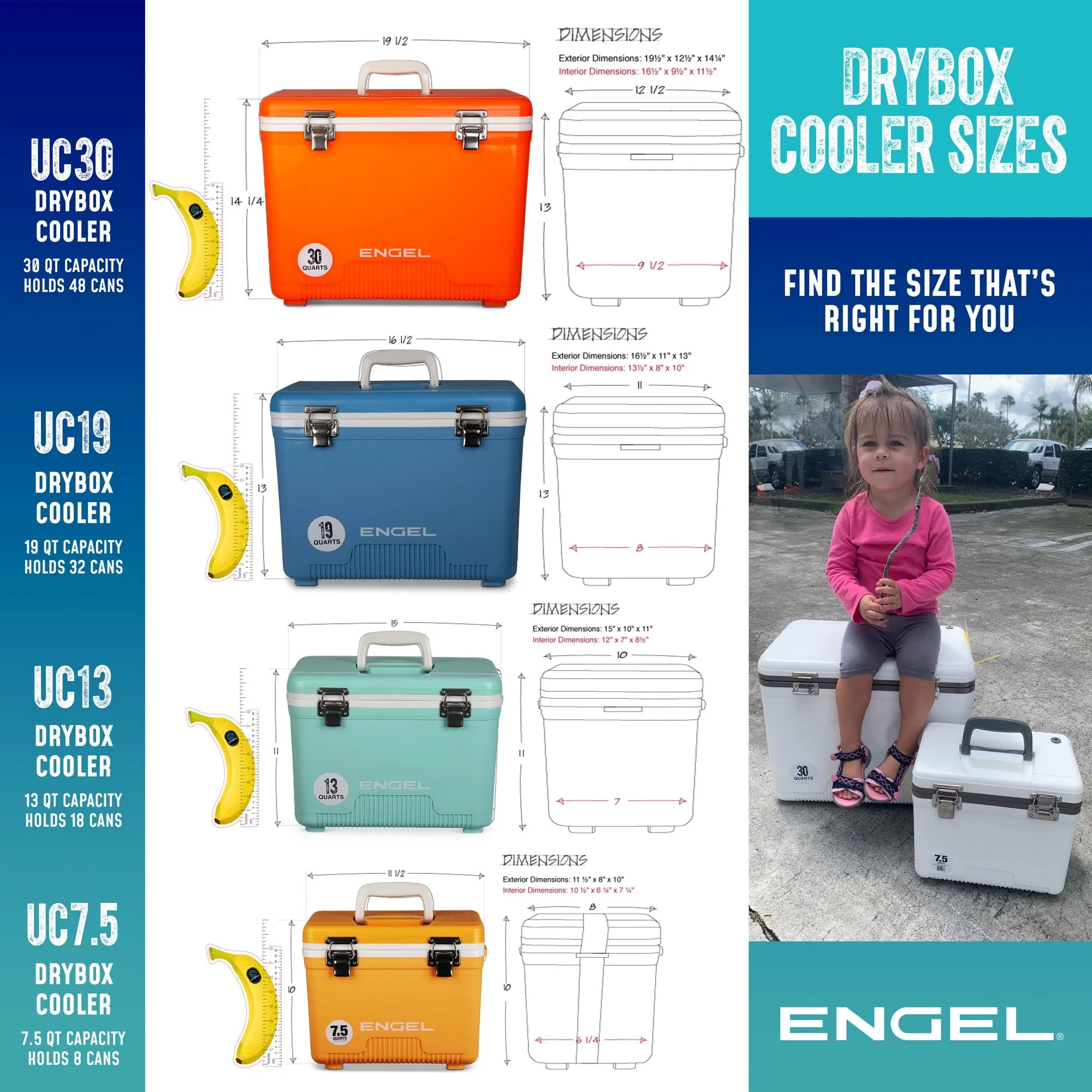 Engel 7.5 Quart Drybox/Cooler