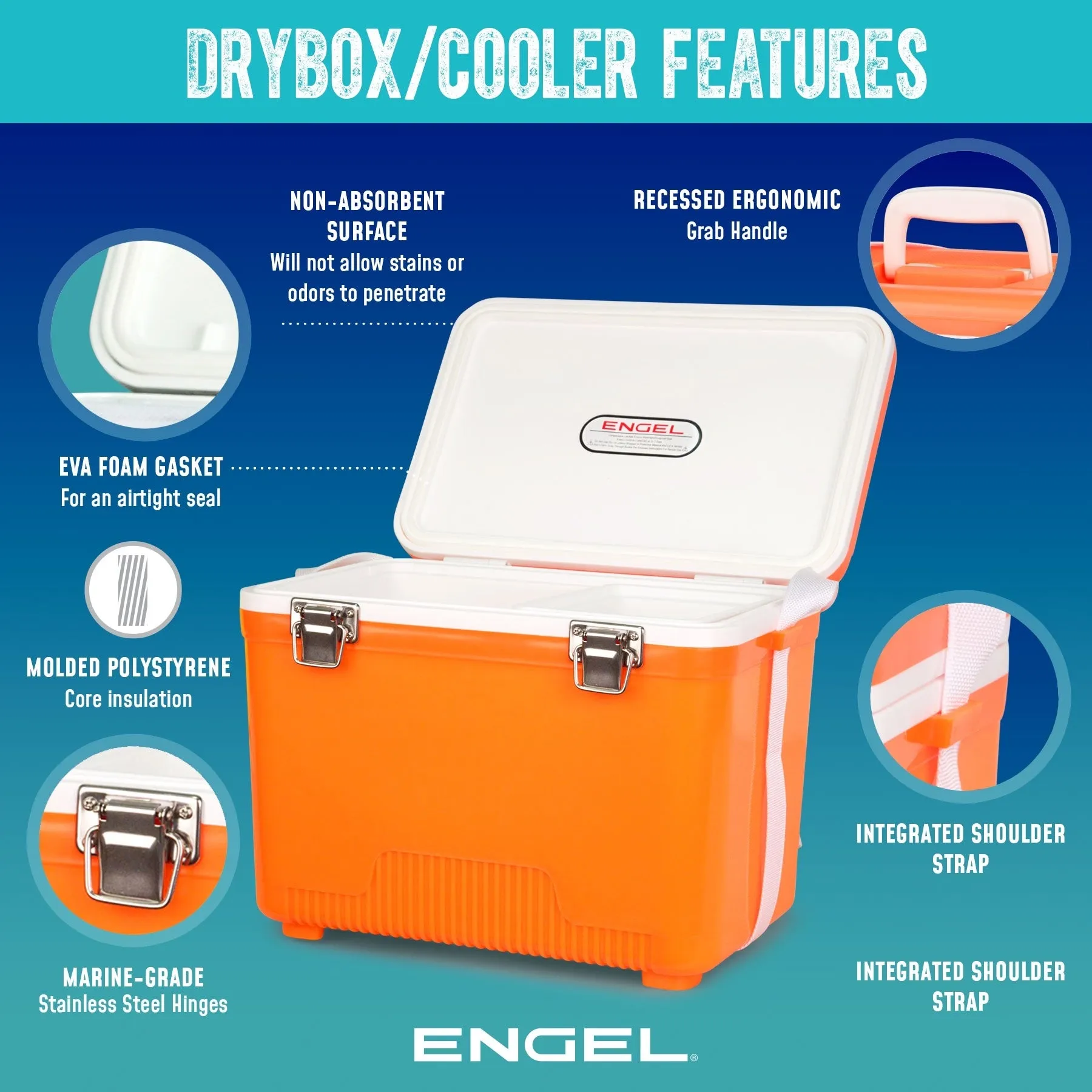 Engel 7.5 Quart Drybox/Cooler